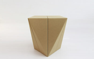 Sostenibile e leggero, lo sgabello di Miso Soup Design