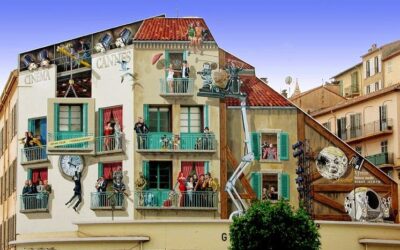 Dar vita alle pareti vuote cittadine, Patrick Commecy e i suoi Murales