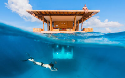 Un acquario a dimensione umana, Manta Resort