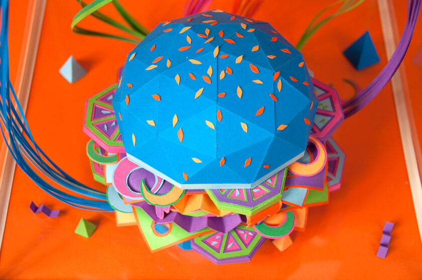 Hamburger di carta