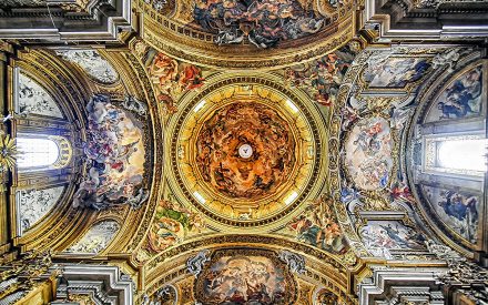 La meraviglia dei soffitti delle chiese di Roma, Florian Pagano