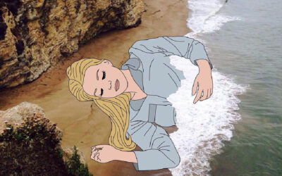 Fusione di illustrazioni con paesaggi reali, Julia Borzucka