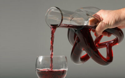 Sangue come vino nei decanter di Etienne Meneau