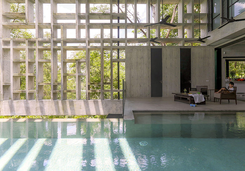 casa nella foresta malesia
