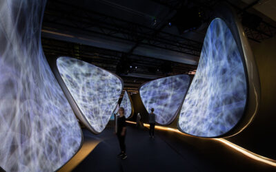 Unconfined, l'istallazione immersiva di Zaha Hadid Architects