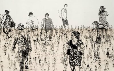 "People I saw, but never met" la grande istallazione di Zadok Ben-David