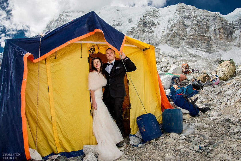 sposarsi sull’Everest