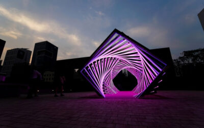 Accumulation, il tunnel luminoso di Yang Minha
