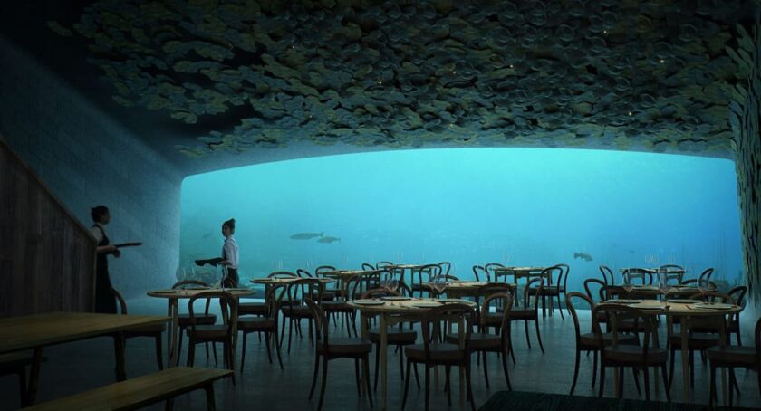 ristorante subacqueo