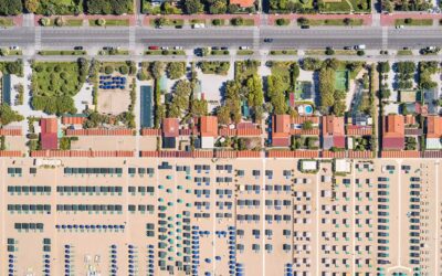 Foto aeree della Versilia di Bernhard Lang