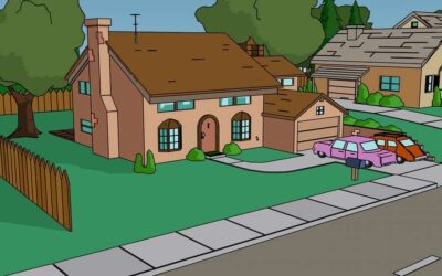 La casa dei Simpson re-immaginata in 8 “stili” diversi