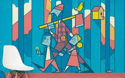 Le colorate e geometriche illustrazioni di Ale Giorgini