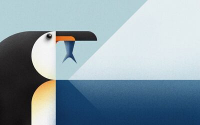 Illustrazioni geometriche di animali di Braća Burazeri