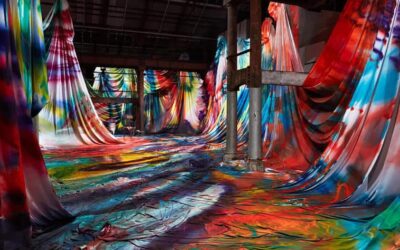 La maxi installazione di Katharina Grosse al Carriageworks di Sydney