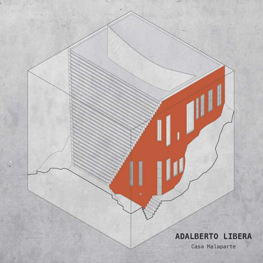 casa malaparte illustrata