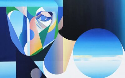 I ritratti suggestivi dai tratti cubisti di Ryan Hewett