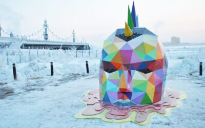 Ancestral Retromirage, la scultura più a nord del mondo di Okuda