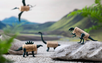 Aggiungere l'extra all'ordinario, i dinosauri di Monkey Business