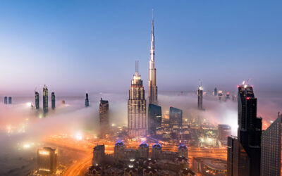 Le viste panoramiche di Dubai e Singapore di Teemu Jarvinen