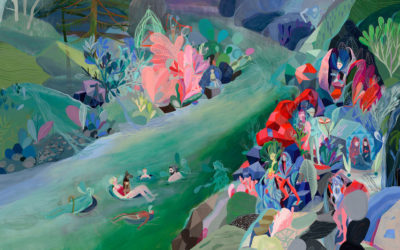 Colore e astrattismo, le illustrazioni fantastiche di Betsy Walton
