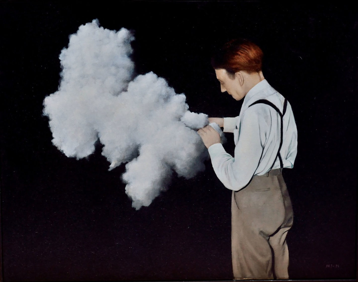 Nuvole e illusioni, i dipinti a olio di Martin Jonsson