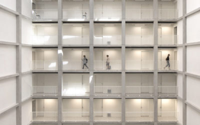 La griglia ortogonale della student house di Atelier Villemard et Associé