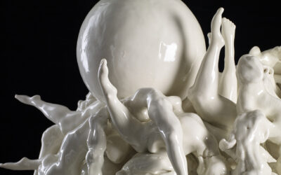 La forma umana nelle sculture di porcellana di Rachel Kneebone