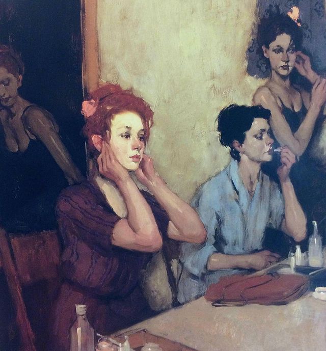Dipinti ad olio di Malcolm Liepke