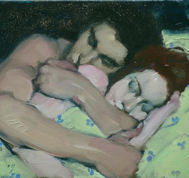 Dipinti ad olio di Malcolm Liepke