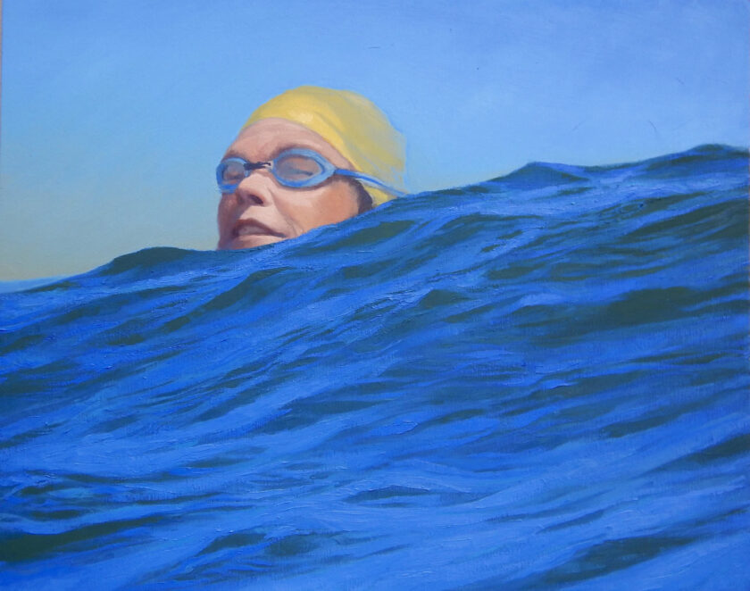 Nuotatori dipinti