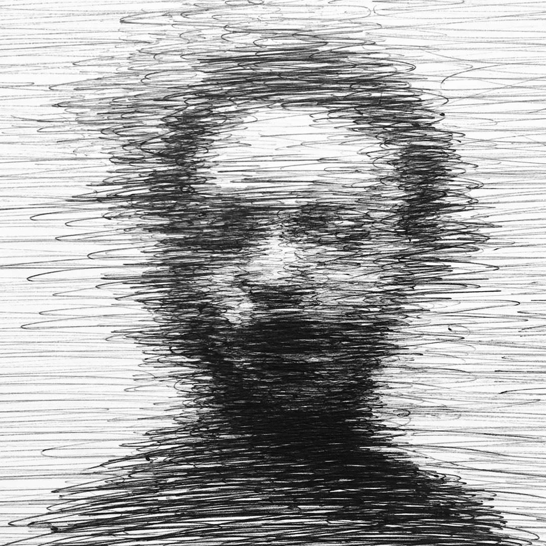 Scarabocchi d'autore, i ritratti a penna di Adam Riches