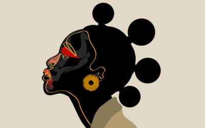 Le illustrazioni afro di Naledi Modupi