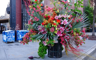 Le installazioni floreali di Lewis Miller Design a New York