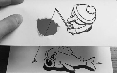I disegni anamorfici di HuskMitNavn