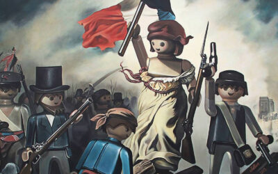 I dipinti famosi in Playmobil di Pierre-Adrien Sollier