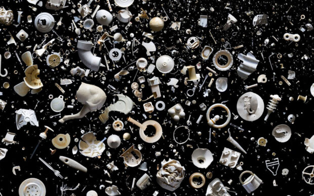 La plastica degli oceani nelle fotografie di Mandy Barker
